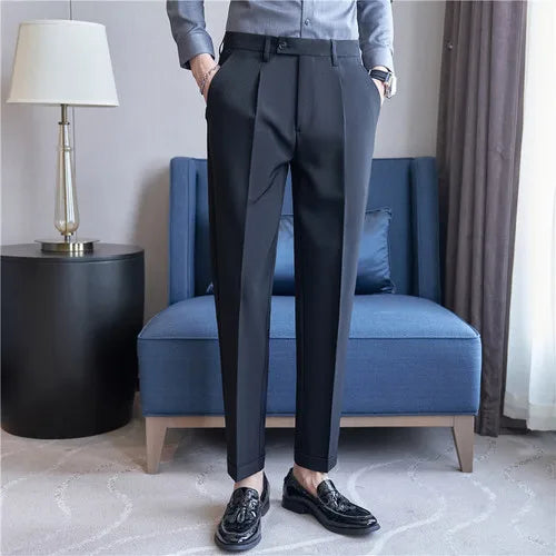 Calça de Alfaiataria Masculina Santinni ST209 - Sofisticação, conforto e elegância refinada.


