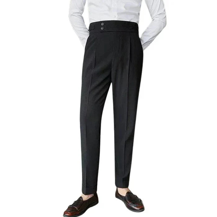 Calça de Alfaiataria Masculina Santinni ST212 - Elegância clássica e conforto premium.

