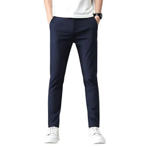 Calça Social Masculina Santinni ST067 - Modelagem slim fit, tecido premium e acabamento refinado.







