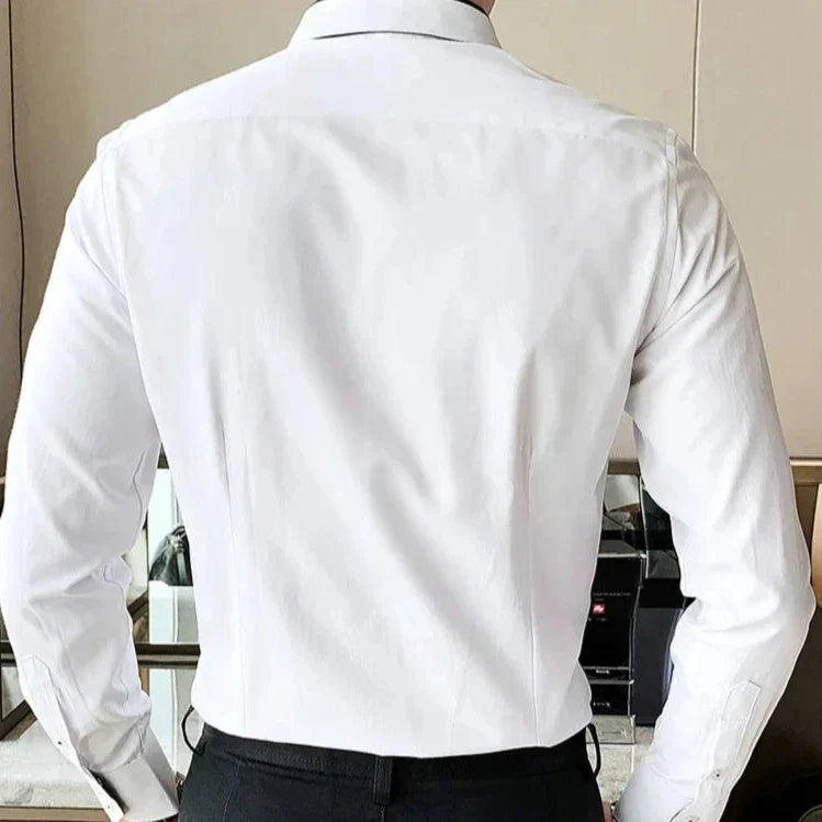 Camisa Social Masculina Santinni ST152 - Estilo refinado, conforto premium e caimento impecável.

