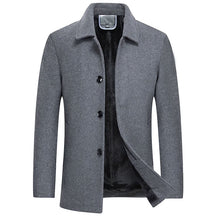 Sobretudo Masculino Curto de Lã Santinni ST205 - Elegância e proteção térmica.

