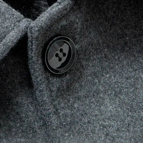 Sobretudo Masculino Curto de Lã Santinni ST205 - Elegância e proteção térmica.

