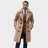 Sobretudo Masculino Longo Santinni ST240 - Sofisticação, aquecimento e estilo refinado para ocasiões especiais.


