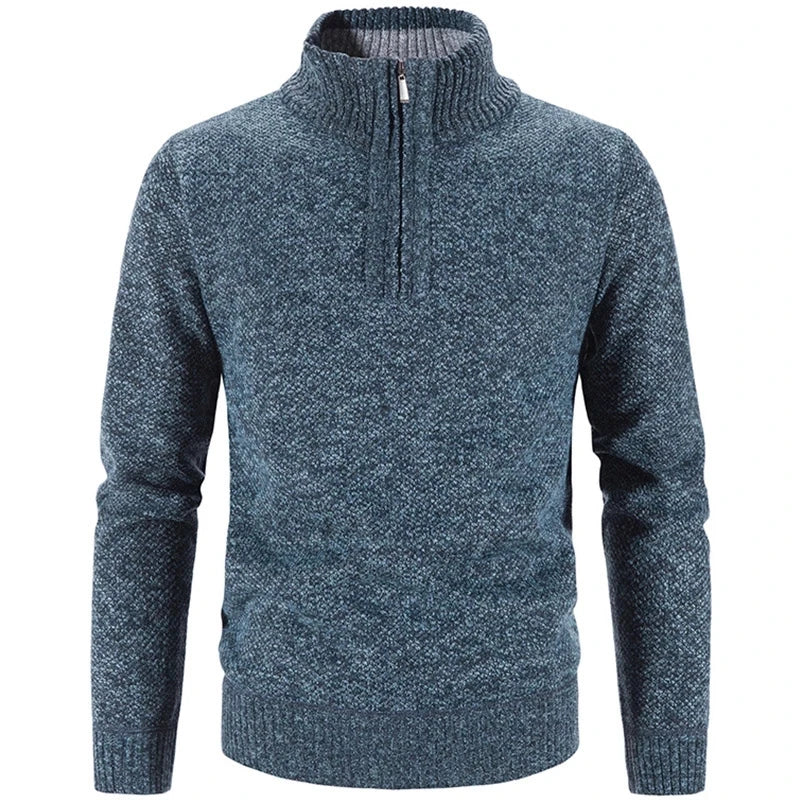 Suéter Masculino Gola Bordado Meio Zíper Santinni ST181 - Design moderno com gola alta, meio zíper e tecido premium.







